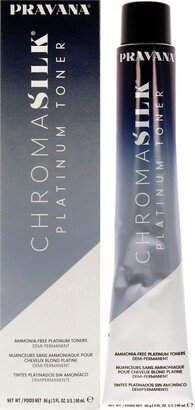 ChromaSilk Platinum Toner - Platinum Sand by Pravana for Unisex - 3 oz Hair Color