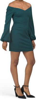 TJMAXX Jaleah Long Sleeve Mini Dress For Women