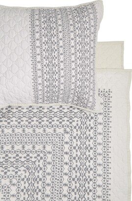 Global Gingko Interlaken Reversible Quilt & Sham Set