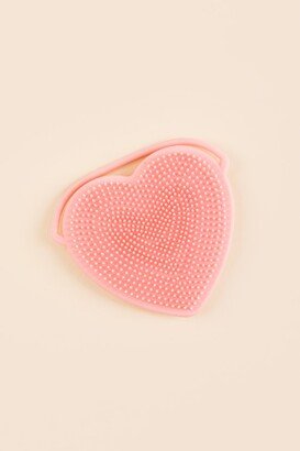 Women's Heart Shaped Face Scrubber by Size: One Size