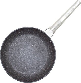 The Rock By Wave 10 Aluminum Fry Pan with Stainless Steel Handle Blue