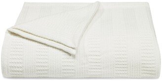 Rope Stripe Cotton Woven Blanket, Full/Queen