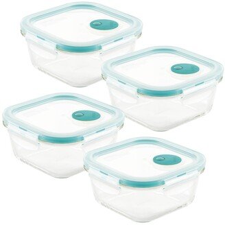 Lock n Lock Purely Better Vented 8-Pc. Glass Food Storage Containers, 17-Oz.