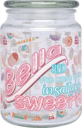 The Insatiable Sweet Tooth Personalized Valentine's Day Candy Jar