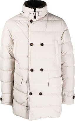 High-Neck Padded Jacket-AN