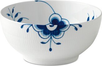 Blue Fluted Mega Large 9.5 Serving Bowl