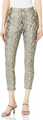 Women's Animal Print Ponte Legging (Kylie Green) Women's Jumpsuit & Rompers One Piece