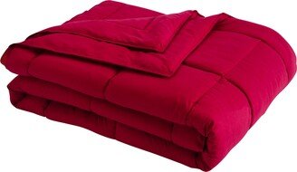 Lotus Home Down Alternative Blanket With Microfiber Cover and Water and Stain Resistance, Twin