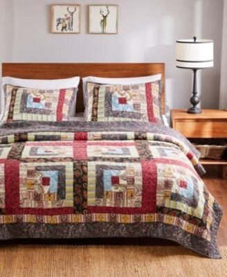 Colorado Lodge Quilt Set 3 Piece