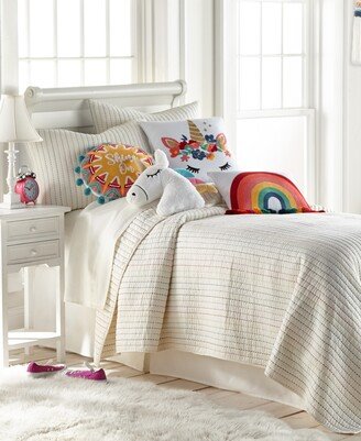 Home Art Boema Chantal Reversible 2-Piece Quilt Set, Twin/Twin Xl