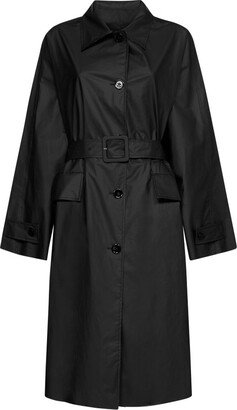 Belted Trench Coat-AZ