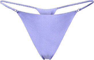 Luxe silk satin thong