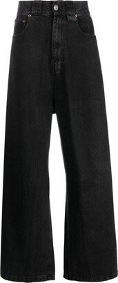 Mid-Rise Wide-Leg Jeans-BY