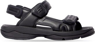 Tourist chunky faux-leather sandals