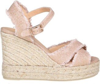 Bromelia Ankle Strap Wedge Espadrilles-AB