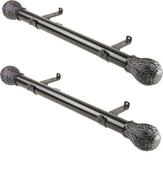InStyleDesign Frond 1.5 Side Curtain Rod - Set of 2