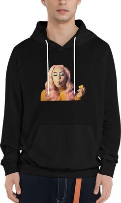 LonnieRMilllard women's Sweatshirt with drawstring hood for Jenny Rivera Hoodie Athletic couple Pullover Hooded Sweatshirt 3X-Large Black