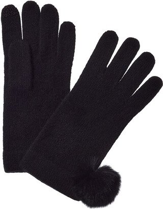 Pom Pom Cashmere Gloves