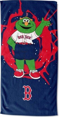 30x60 MLB Boston Red Sox Mascot Printed Beach Towel