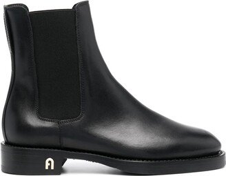 Leather Ankle Boots-AC