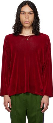 Red Raglan Long Sleeve T-Shirt