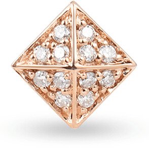 Stevie Wren Diamond Pyramid Stud Charm