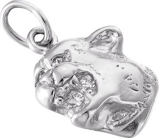 Seol + Gold Ecoated Sterling Silver Jaguar Head Charm