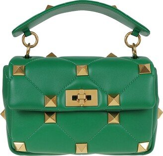 Garavani Roman Stud Quilted Shoulder Bag