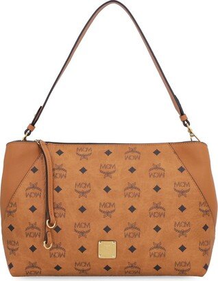 All-Over Logo Printed Shoulder Bag