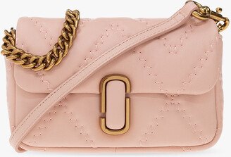 ‘The J Marc Mini’ Quilted Shoulder Bag - Pink