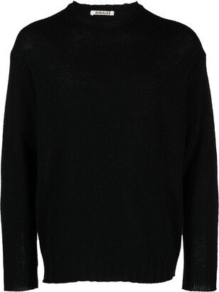 Crew-Neck Wool-Cashmere Blend Jumper