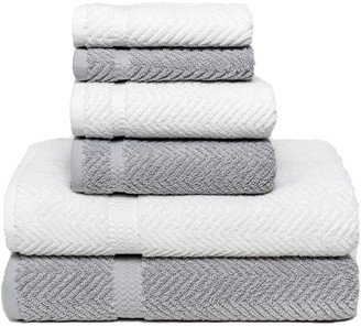 Serenity Collection 6Pc Towel Set-AA