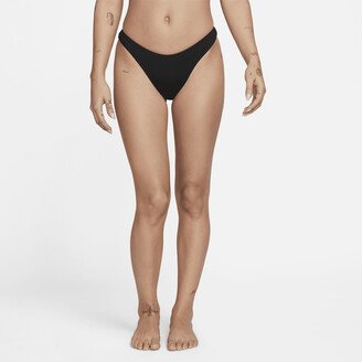 Women's Essential Sling Bikini Swim Bottom in Black