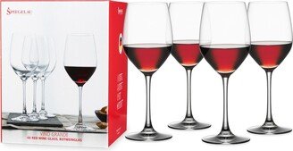 Vino Grande Red Wine Glasses, Set of 4, 15 Oz