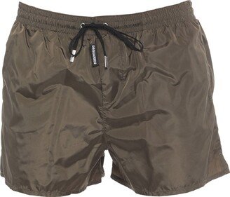 Swim Trunks Military Green-AD