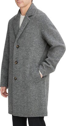 Splittable Wool Blend Car Coat