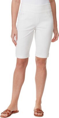 Petite Amanda Pull-On Bermuda Shorts