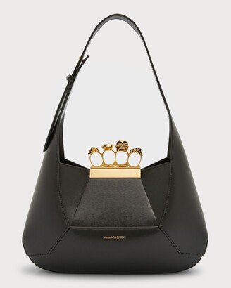 The Skull Jewel Hobo Bag