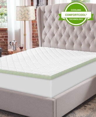 3 Ultimate Cooling Luxury Quilted Bed Topper Full