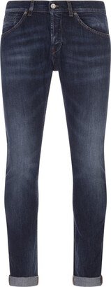 George Skinny Fit Jeans In Dark Stretch Denim