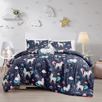 Unicorn Twin/Full size comforter set