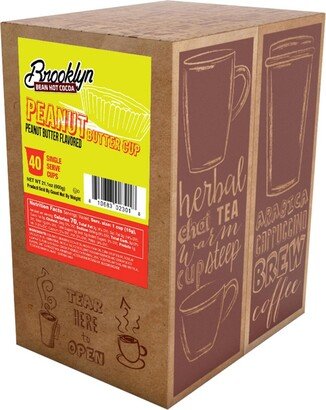 Brooklyn Beans Roastery Brooklyn Beans Peanut Butter Chocolate Hot Cocoa Flavored Pods, 2.0 Keurig,40ct