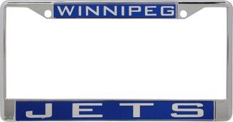 Wincraft Multi Winnipeg Jets Laser Inlaid Metal License Plate Frame