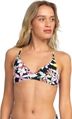 Beach Classics Athletic Bikini Top (Anthracite New Life) Women's Swimwear