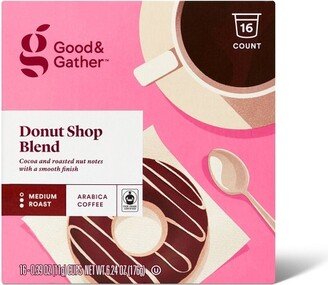 Donut Shop Medium Roast Single Serve Pods - 16ct - Good & Gather™