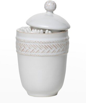 Le Panier Whitewash Lidded Jar - 12oz.