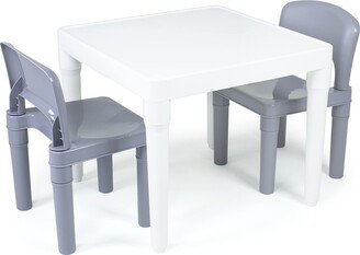 Kids Dry Erase Plastic Table and 2 Set