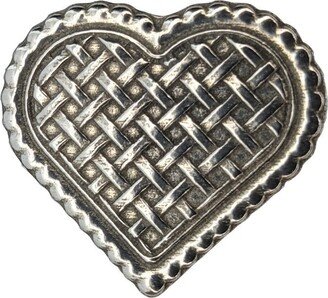 Pie Heart, Pewter Magnet