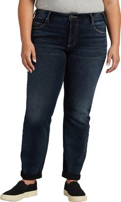 Boyfriend Ankle Straight Leg Jeans