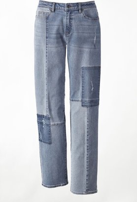 Women's The Creek Hues of Blues Straight Leg Jeans - Mineral Blue Wash - 6P - Petite Size